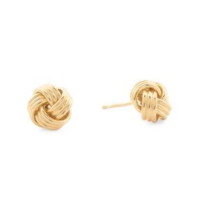 MIA FIORE Gold Made In Italy 18kt Gold Plated Knot Earrings